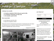 Tablet Screenshot of lasouloise.com